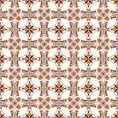 color beautiful abstract seamless pattern vector illustration