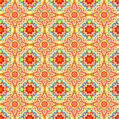 beautiful colored abstract seamless pattern vector illustration