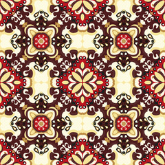 beautiful delicate abstract color seamless pattern vector illustration