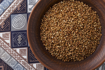 handful of buckwheat