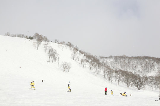 Niseko ski resort, Hokkaido, Japan.