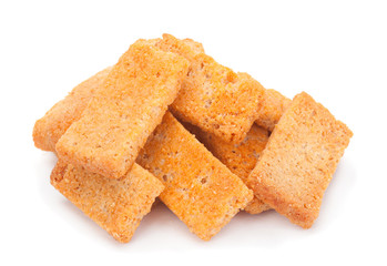 White bread crackers stick