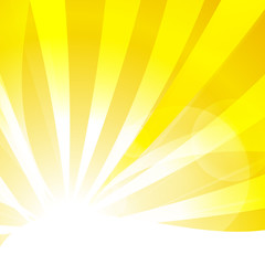 Obraz premium Vector : Abstract yellow stripe sun shine and empty space for te