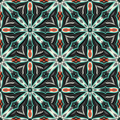 beautiful seamless pattern. Decorative elements. vector illustration