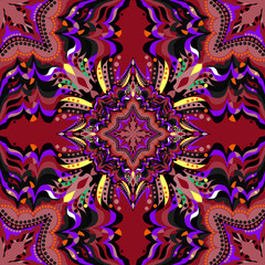 beautiful seamless pattern. Vintage decorative elements vector illustration