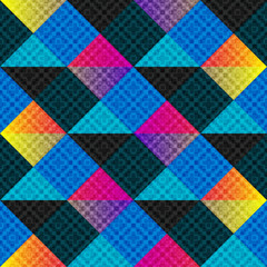 colored polygons abstract geometric background