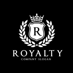 Luxury logo,boutique identity,real estate,property,royalty logo,hotel logo,crest logo,Victorian style logo,Vector Logo Template.