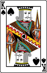 King of spades