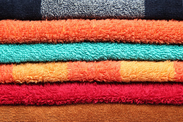 Colorful towels