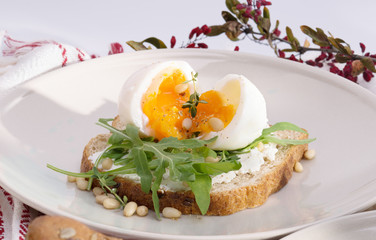 sandwiches with eggs