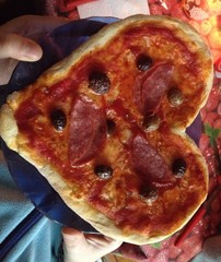 pizza cuore