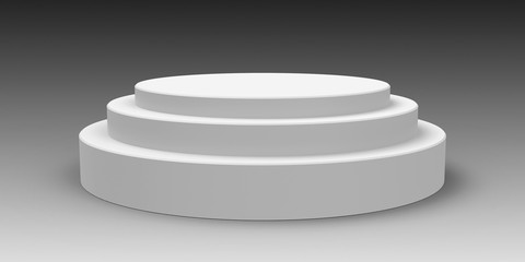 White round podium #2