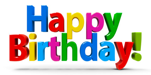 Words Happy Birthday