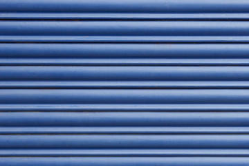 Obraz premium Blue metal blind