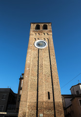 Chioggia - Torre dell'Orologio della chiesa di Sant'Andrea