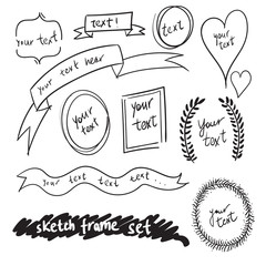 Frame sketch set