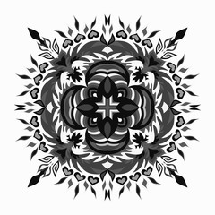 Mandala tribal ethnic ornament vector slamic arabic indian pattern.