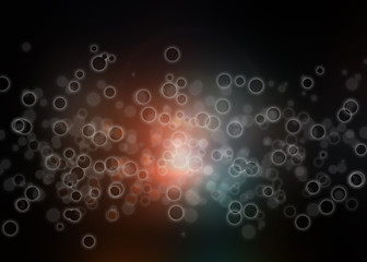 Bokeh on abstract background
