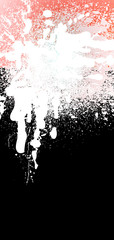Obraz premium blot background white-dlack