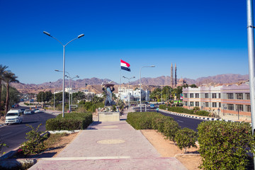 Top view of the Sharm el Sheikh