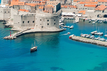 Dubrovnik, Croatia view from distance