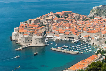 Dubrovnik, Croatia view from distance
