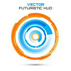 Futuristic interface, HUD,  sci-fi  vector 