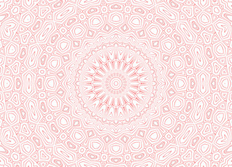 White background with abstract red pattern