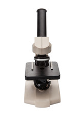 Microscope isolated on white background
