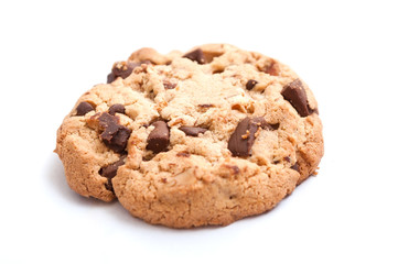 Cookies sur fond blanc