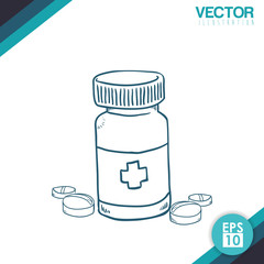 Medical and hospital icon