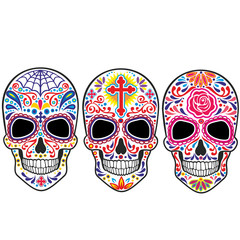Holy Death, Day of the Dead, mexican sugar skull