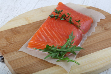 Salted salmon