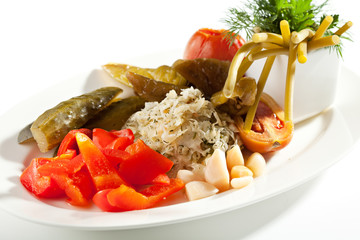 Crisp Pickled Vegetables