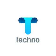 Creative Letter T Logo design vector. Funny ABC Typeface.