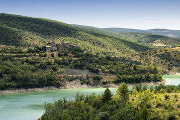 Fototapeta na wymiar Noguera (Catalunya), river
