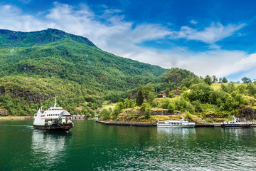 Fototapeta premium Sognefjord in Norway