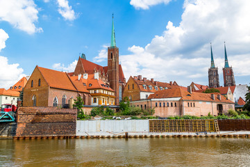 Naklejka premium Cathedral St. John in Wroclaw