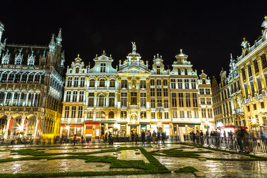 The Grand Place  in Brussels,
