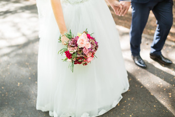 Beautiful wedding bouquet