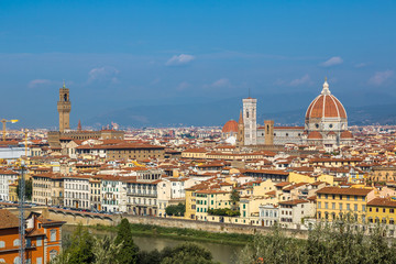 Fototapeta premium Panoramic view of Florence