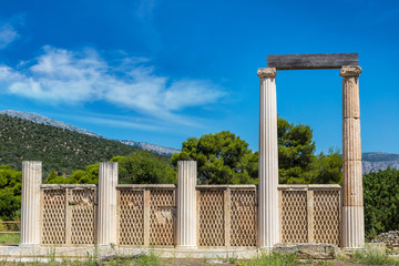 Ruins in Epidavros, Greece