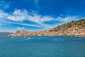 Fototapeta premium Poros island in Greece