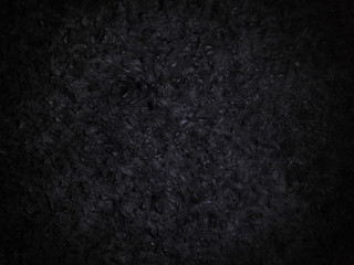 Black wall stone background