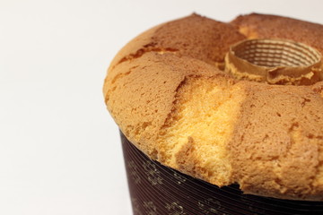 紙型で作った手作りシフォンケーキ
