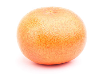 Grapefruit isolated on the white background with clipping path