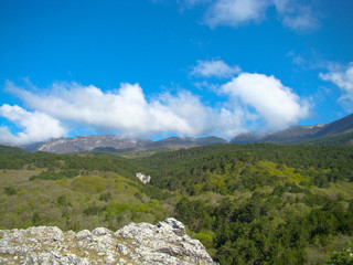 Crimean mountains