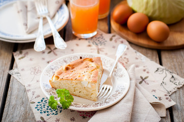 A Piece of Easy Cabbage, Egg and Cumin Pie