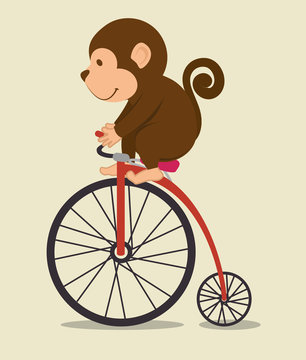 funny monkey design 