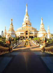 Beautiful buddhist temple in Thailand.
